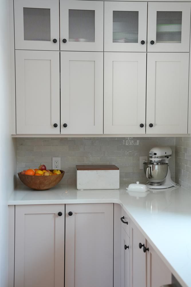 Pantry with mixer and open counter